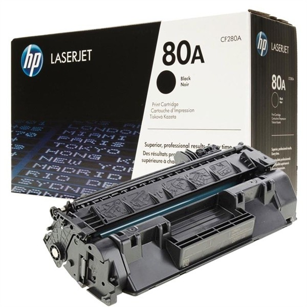 Toner HP Laserjet 80A (CF280A) Black Original Cartridge