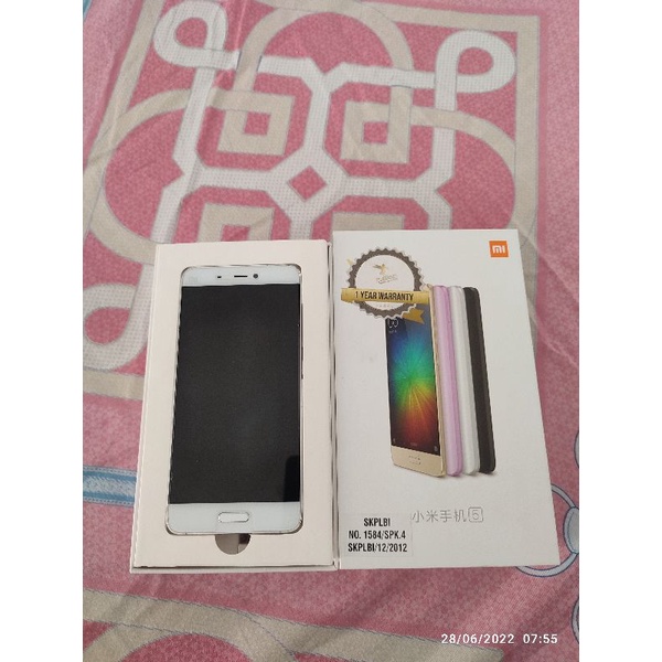 xiaomi mi5 3/64 putih
