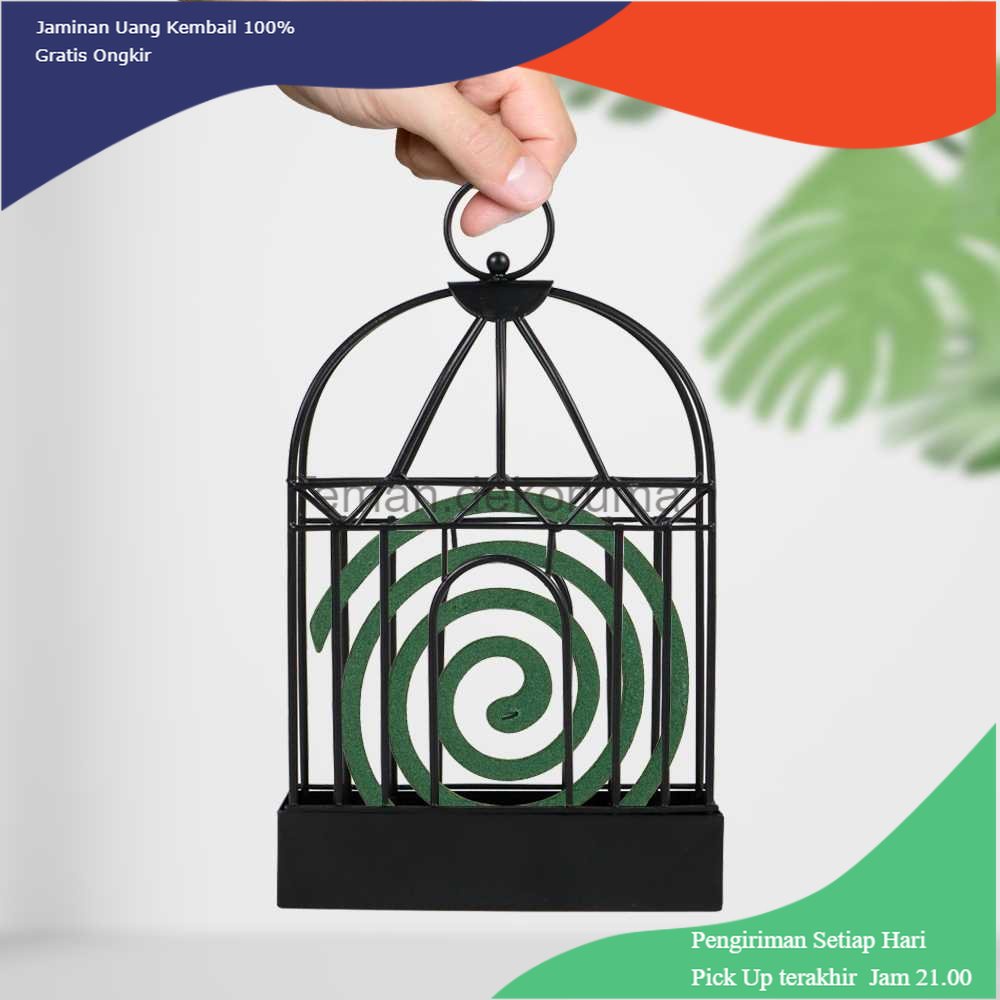 TD - PR1 Gota Tempat Obat Nyamuk Nordic Birdcage Mosquito Repellent Rack - TK01