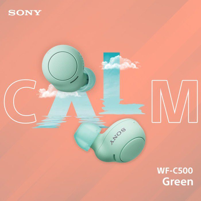 Sony Earphone Bluetooth Truly Wireless TWS WF-C500 Garansi Resmi Sony 1 Tahun