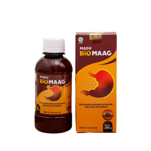 MADU BIO MAAG Herbal untuk Maag, Gerd & Asam Lambung