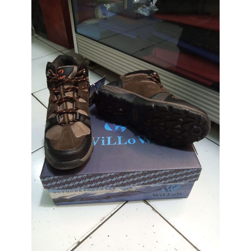 Sepatu gunung willow Luxury coffee/brown sepatu outdoor willow sepatu willow luxury