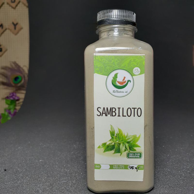 

RENATUREID - BUBUK SAMBILOTO / SAMBILOTO BUBUK MURNI TANPA CAMPURAN HERBAL RENA / RENATURE