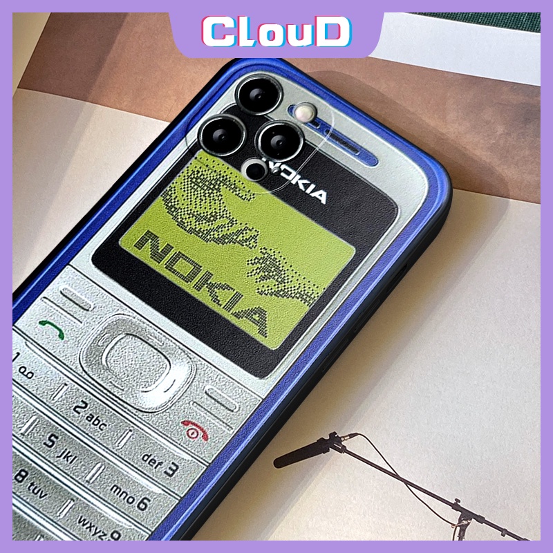 IPHONE Case Pelindung Lensa Penuh Tahan Banting Gaya Vintage Untuk Nokia X 7 8 Plus XR XS Max 6 6s Plus SE 2020 12 11 13 Pro Max