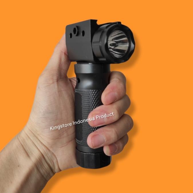 =+=+=+] FOREGRIP GRIP TORCH SENTER AIRSOFT WGG SPRING AEG