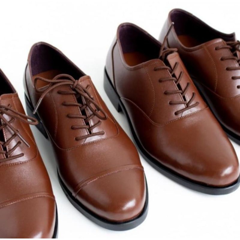 Sepatu kulit asli sepatu pantofel pria model Hadley Oxford Flavio boston