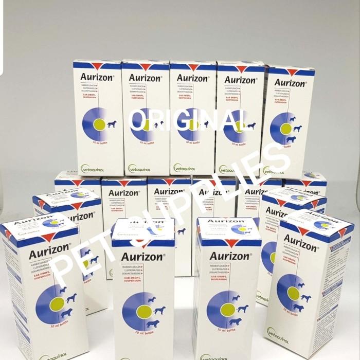 Vitamin Anjing / Obat Tetes Telinga Antibiotik Anjing, Aurizon (Isi 10 Ml) Kekinian Terlaris