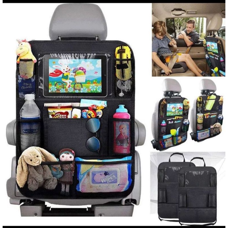 Car Seat Organizer atau Jaring Penyimpanan Multifungsi