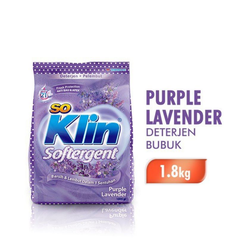 so klin deterjen bubuk 1,8kg