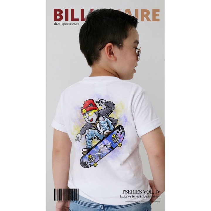 Kaos anak Billionaire Illustration Series Vol.IV