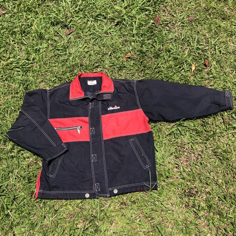 Jaket Ellesse Vintage Big Logo Bordir