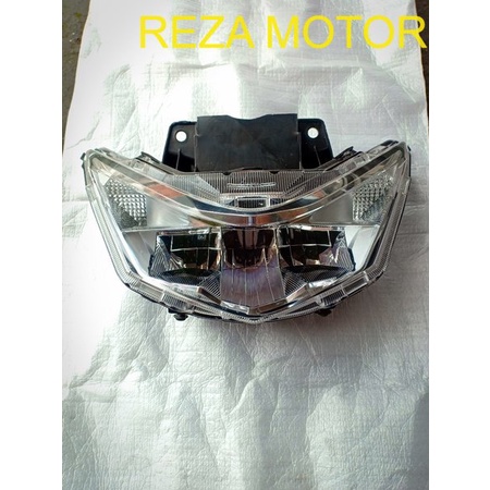 reflektor lampu depan Honda beat new fi 2020 head lamp reflektor lampu depan Honda beat new 2020 ori