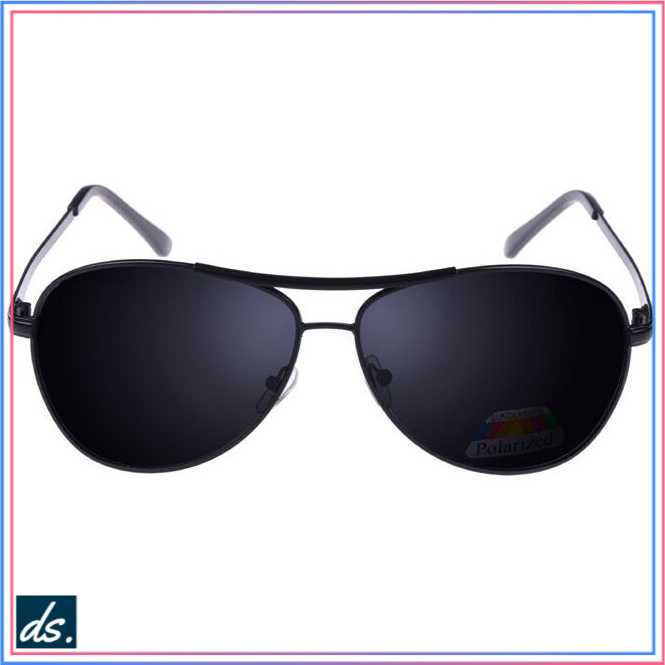 Aoron Kacamata Hitam Polarized - RB2132