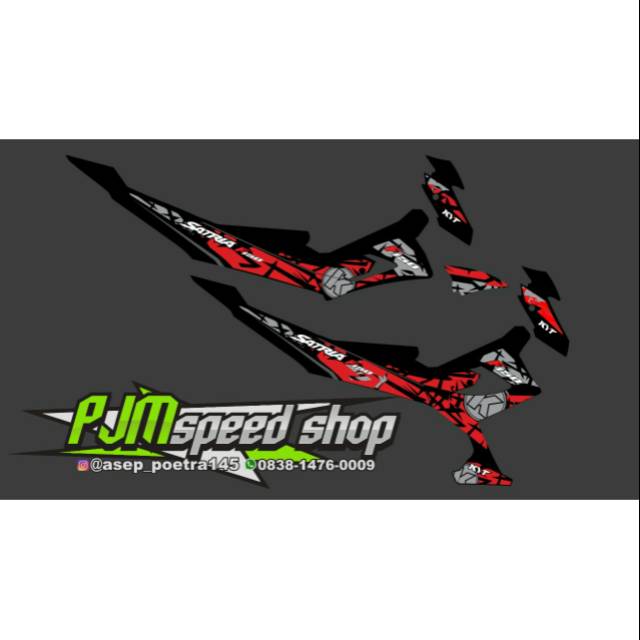 Striping custom satria FU FL facelift