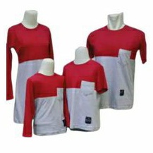 Kaos Polos Kombinasi Seragam Keluarga// Pasangan (Couple)// Ada Big Size Murah Berkualitas