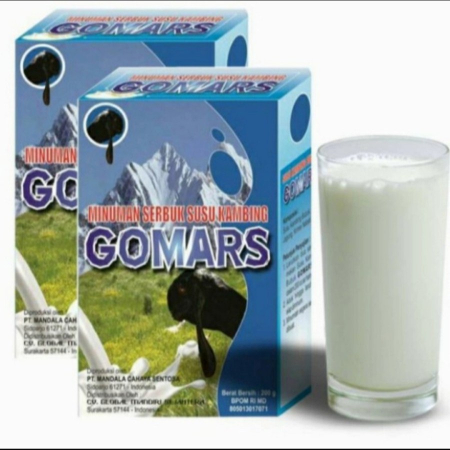 

GOMARS / SUSU KAMBING BUBUK GOMARS