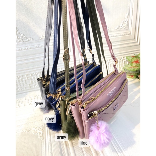 SLINGBAG IMPORT / TAS HP / TAS SIMPLE / TAS KECIL /TAS LUCU / TAS GEMES / TAS POMPOM / SLINGBAG IMPORT