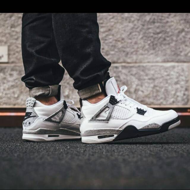 nike jordan white cement