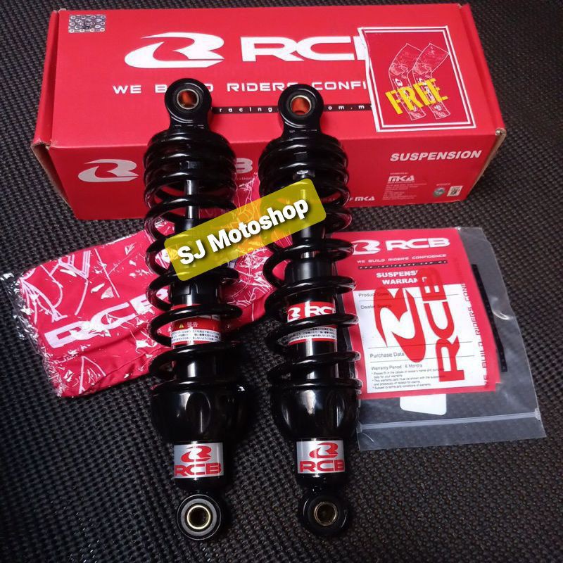 Shock Belakang RCB A2 Series Black 275 MM F1ZR Jupiter Z RCB