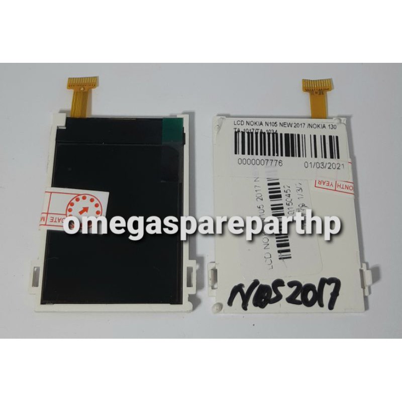 LCD NOKIA N105 NEW 2017/NOKIA 130 TA-1017/TA-1034