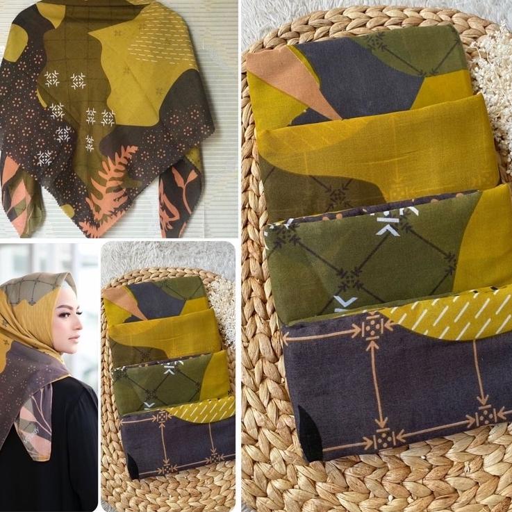 Terbaru - Hijab Voal Segiempat/Hijab Motif segiempat/voal motif /hijab motif/segiempat motif
