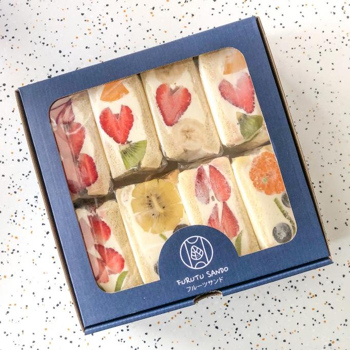 

Premium Japanese Fruit Sandwich Sando Box Mix 8pcs