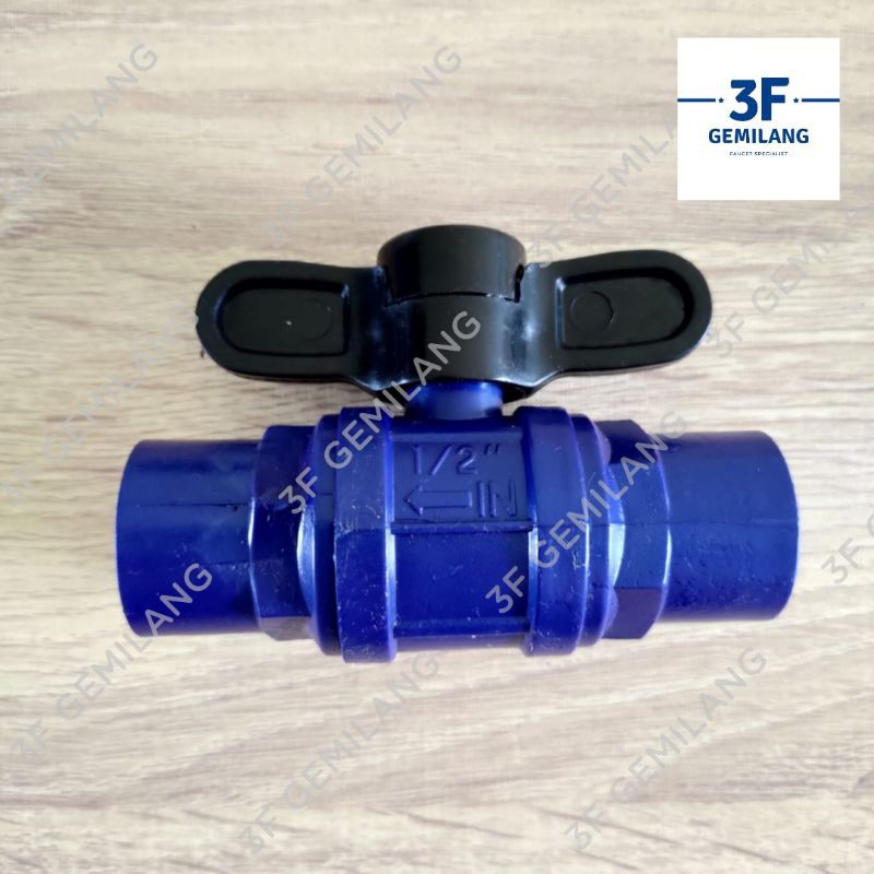 Stop Kran PVC Ball Valve AMICO 1/2&quot;, 3/4&quot;,1&quot; HIGH QUALITY