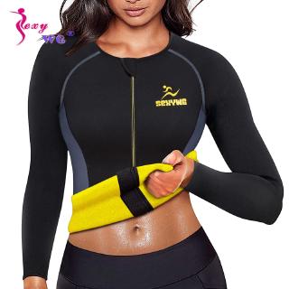 sauna shirts for womens