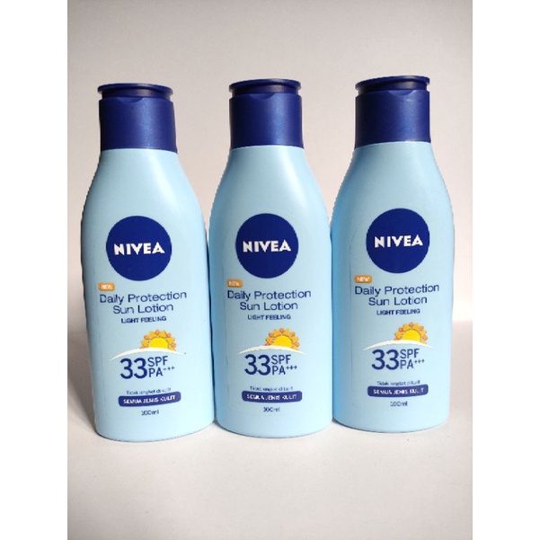 Nivea Daily Protection Sun Lotion Spf 33 Pa+++ 100Ml Body Lotion