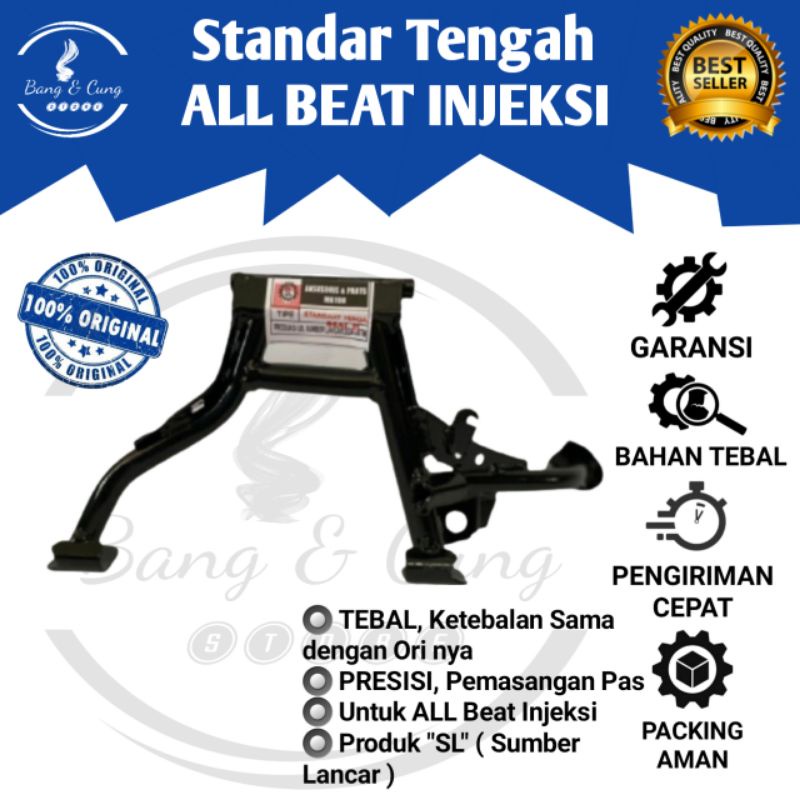 Harga Standar Standart 2 Dua Tengah Honda Beat New FI Pop Street Scoopy
Spacy FI Injeksi / Jagang Jagrak Tengah Honda Beat New Injeksi Scoopy
Spacy FI Injection