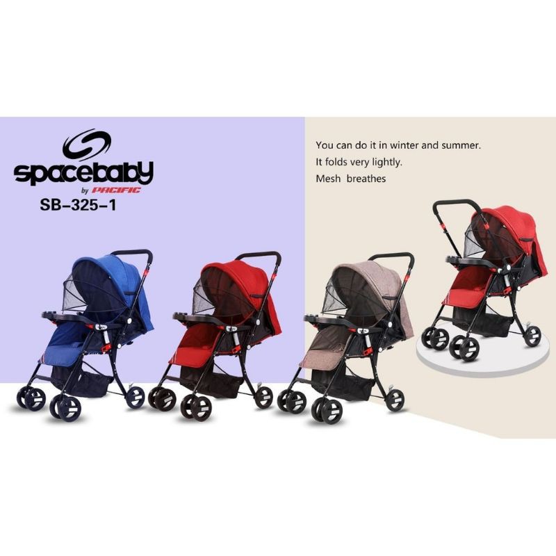 Stroller Space Baby SB-325-1, SB-329-1 Bisa Ayun