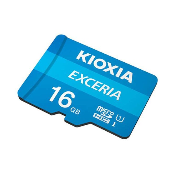 Kioxia Exceria Micro SDHC / Micro SD Card 16GB 100MBps Class 10