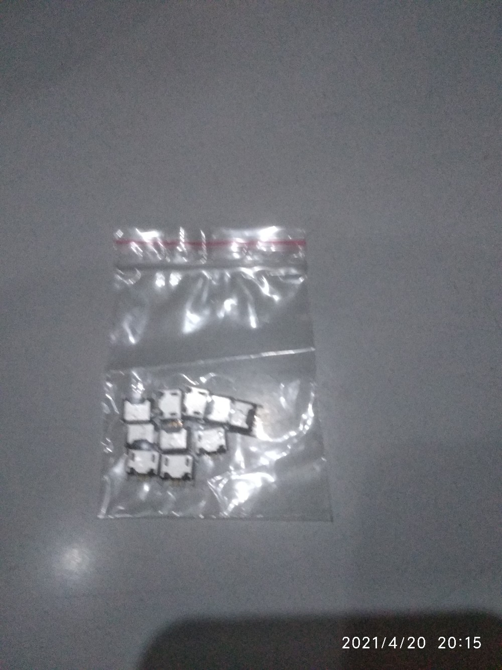 10pcs Konektor Micro Usb 5p Micro Usb 5p Female 180 Derajat