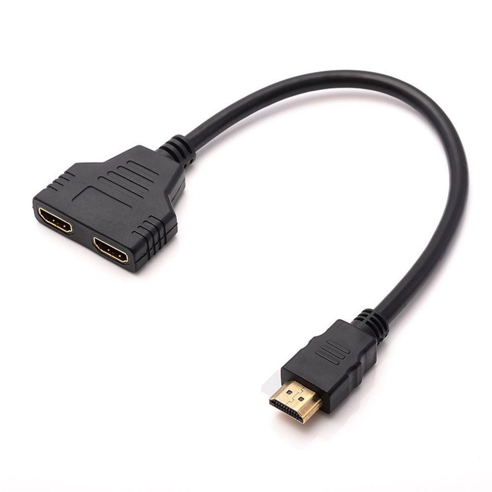 TOP Hd-mi Distributor Compatible Splitter Multimedia Devices Adapter Konverter Kabel