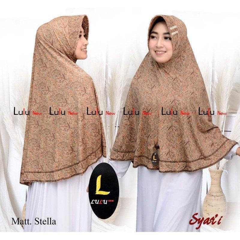 LULU - Jilbab Syar'i Batik Etnik Premium