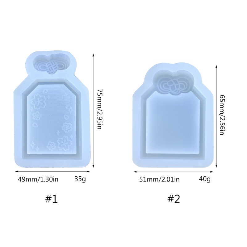 Cetakan Resin Epoksi Bahan Silikon Desain Kartun Quicksand Untuk Kerajinan Liontin Perhiasan