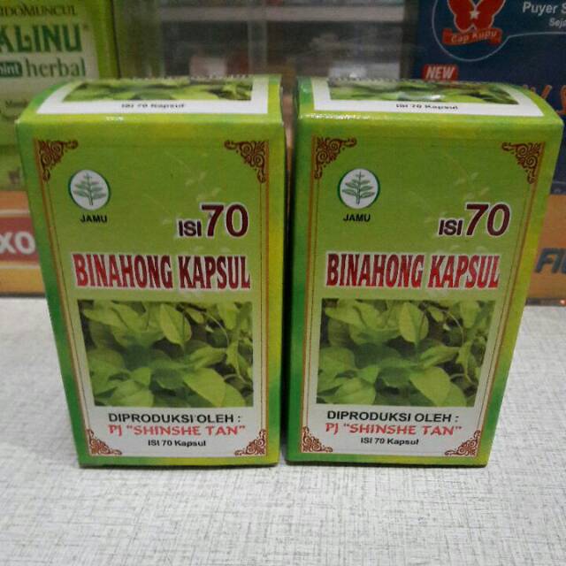 Binahong kapsul shinshe tan isi 70kapsul