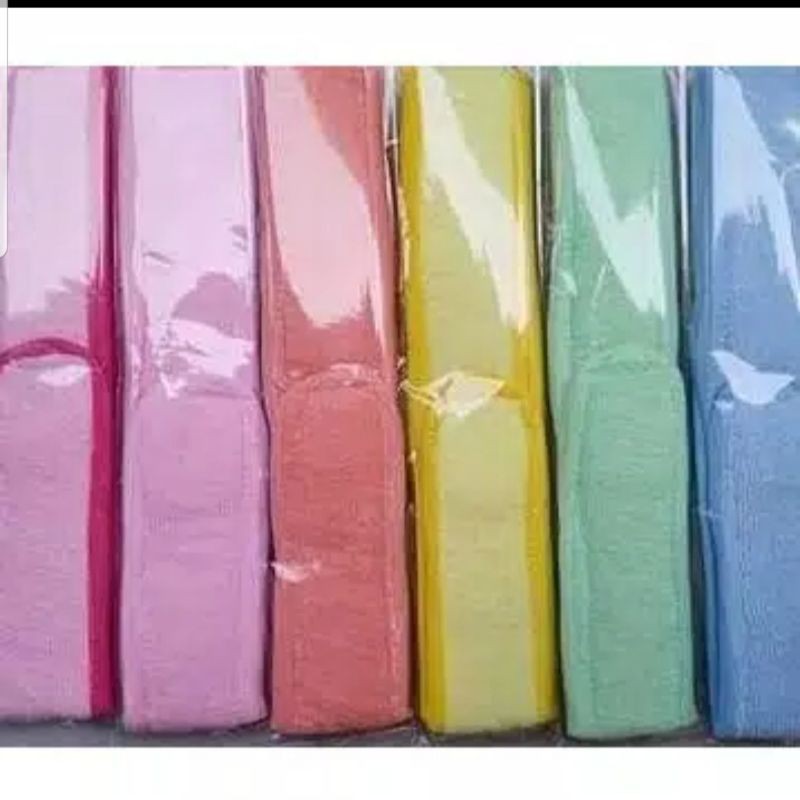 Bando Mandi / facial headband / bandana mandi warna