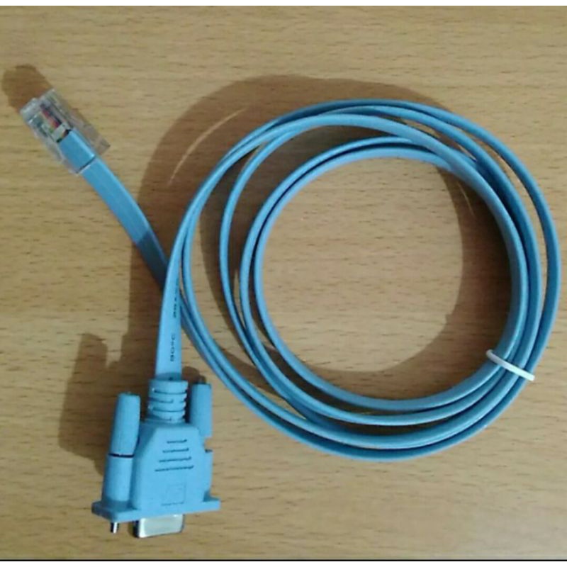 KABEL CONSOLE CISCO RJ45 TO SERIAL FEMALE / RJ 45 TO DB9 FEMALE