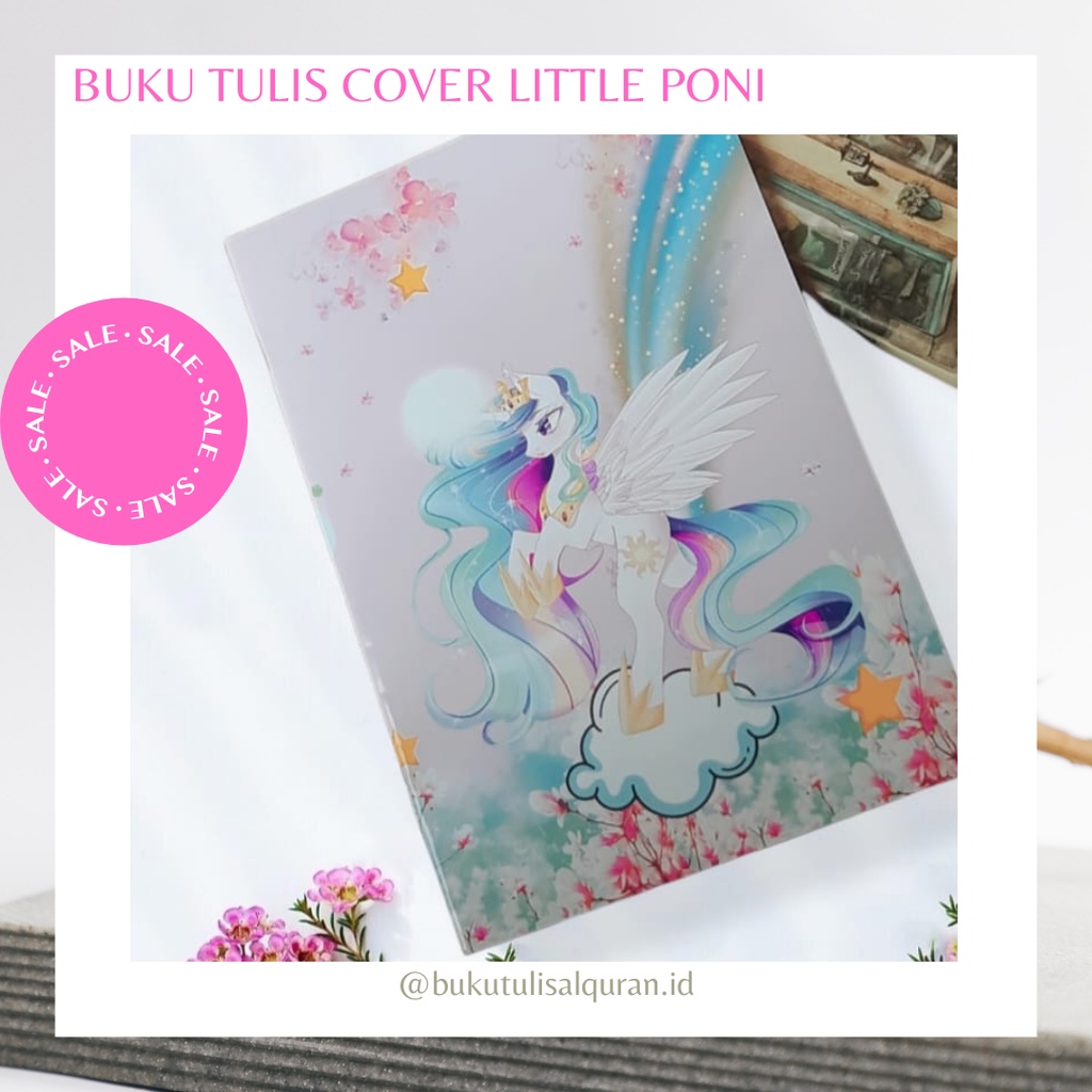 

Buku Tulis Sekolah Untuk Anak-Anak Ukuran A5 Cover Little Poni