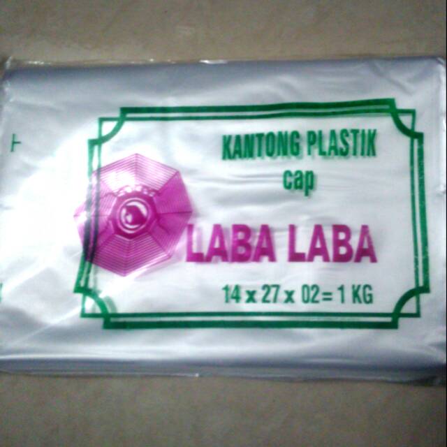 Plastik Laba Laba 1 kg | Plastik 1 kg butek