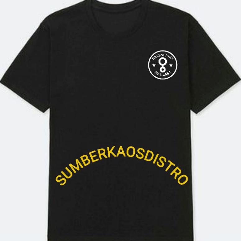 TERJANGKAU KAOS DISTRO LOGO BARU GAMBAR GREENLIGHT PAKAIAN PRIA WANITA