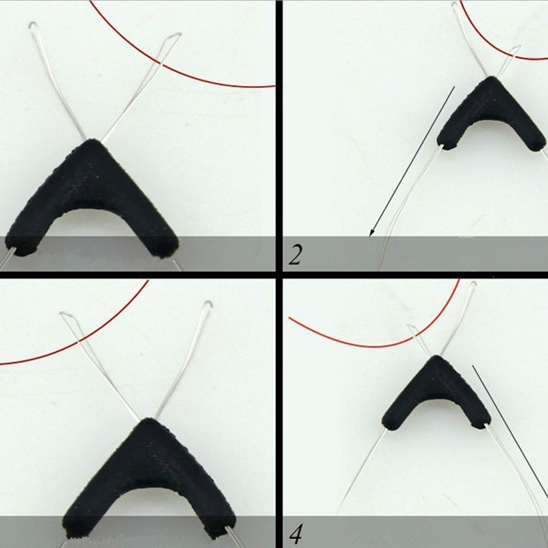 Kail Pancing Ganda 50 PCS - Hitam