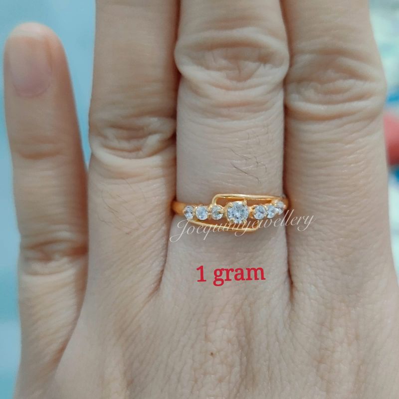 cincin emas muda 1 gram MT7