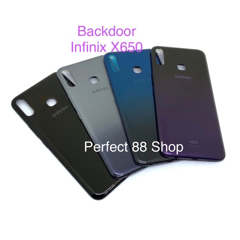 BACKDOOR TUTUP BELAKANG CASING BELAKANG INFINIX HOT8 HOT 8 X650 X650B X650C X650D