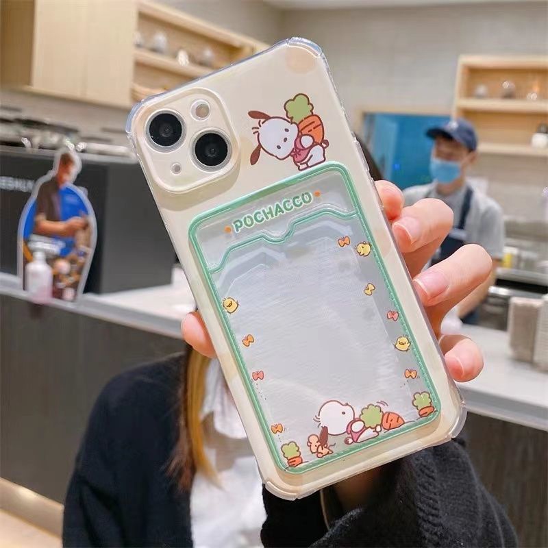 Soft Case Silikon TPU Transparan Motif Kelinci Anjing Untuk IPhone 13 12 mini 11 10 Pro XS Max X XR 8 7 6 6S Plus