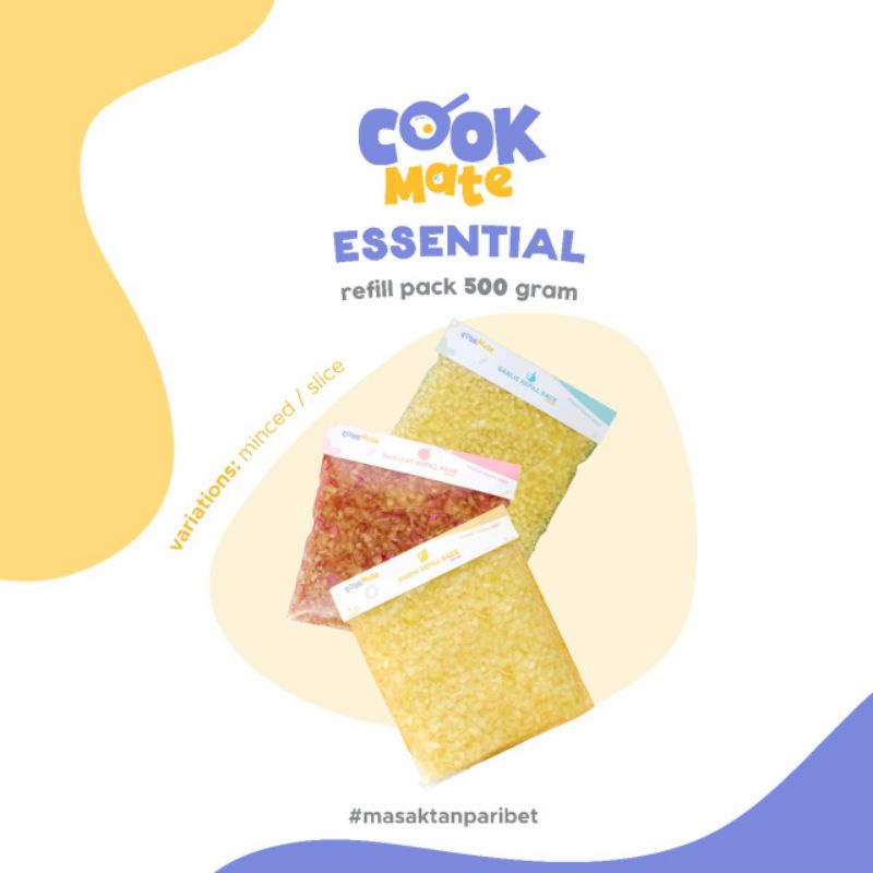 

Bundling BACEMAN BAWANG dalam Minyak - Garlic, Shallot, Onion in Oil Kemasan REFILL