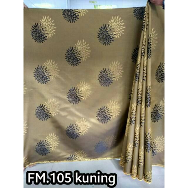 Kain gorden meteran #kainsaja terbaru korden gordyn motif batik merek FM.105 kota medan(bahan tebal)