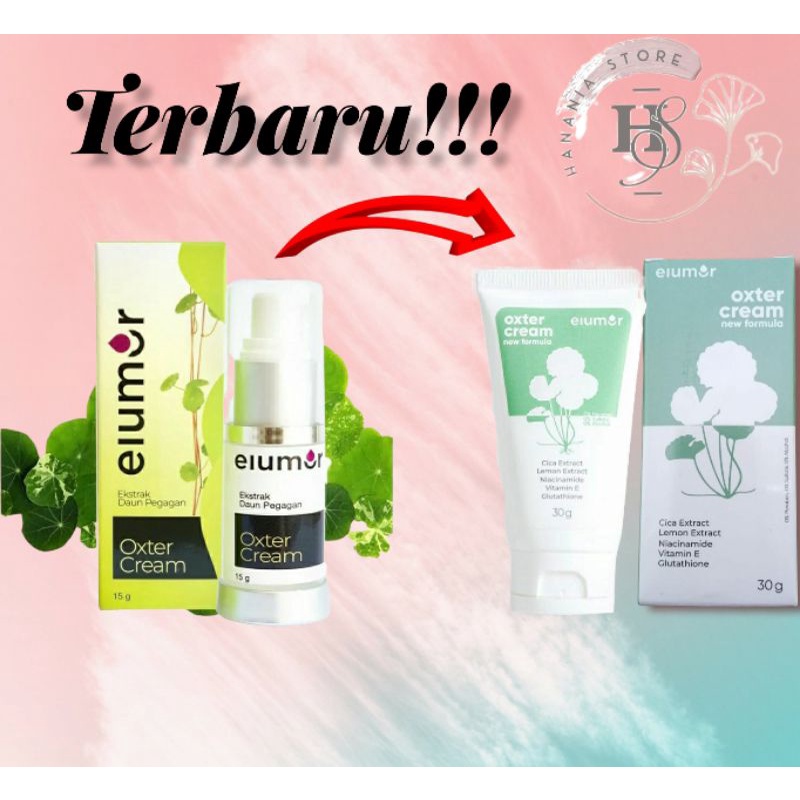 Elumor Oxter Cream | Cream Pemutih Lipatan, Cream Pemutih Ketiak, Cream Pemutih Selangkangan Elumor