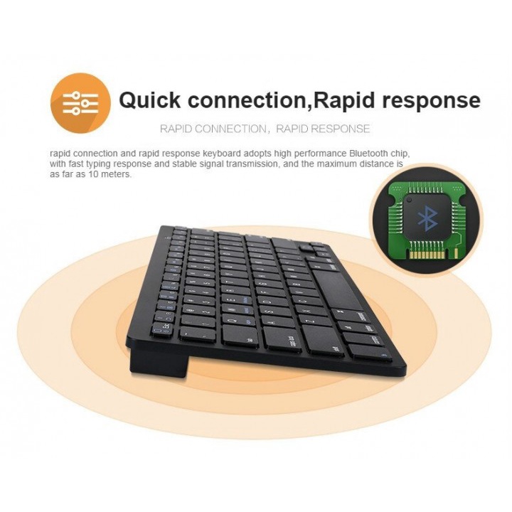 BK3001 - Universal Bluetooth 3.0 Wireless Keyboard - Battery Powered